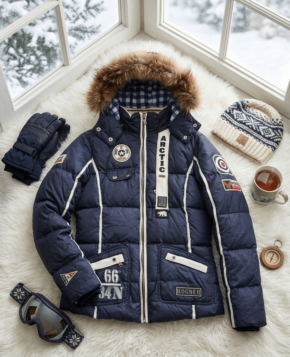 Bogner Premium winter ski jacket Bogner Artic vintage 2yk Size M / US 6-8 / IT 42-44 - 1 Thumbnail