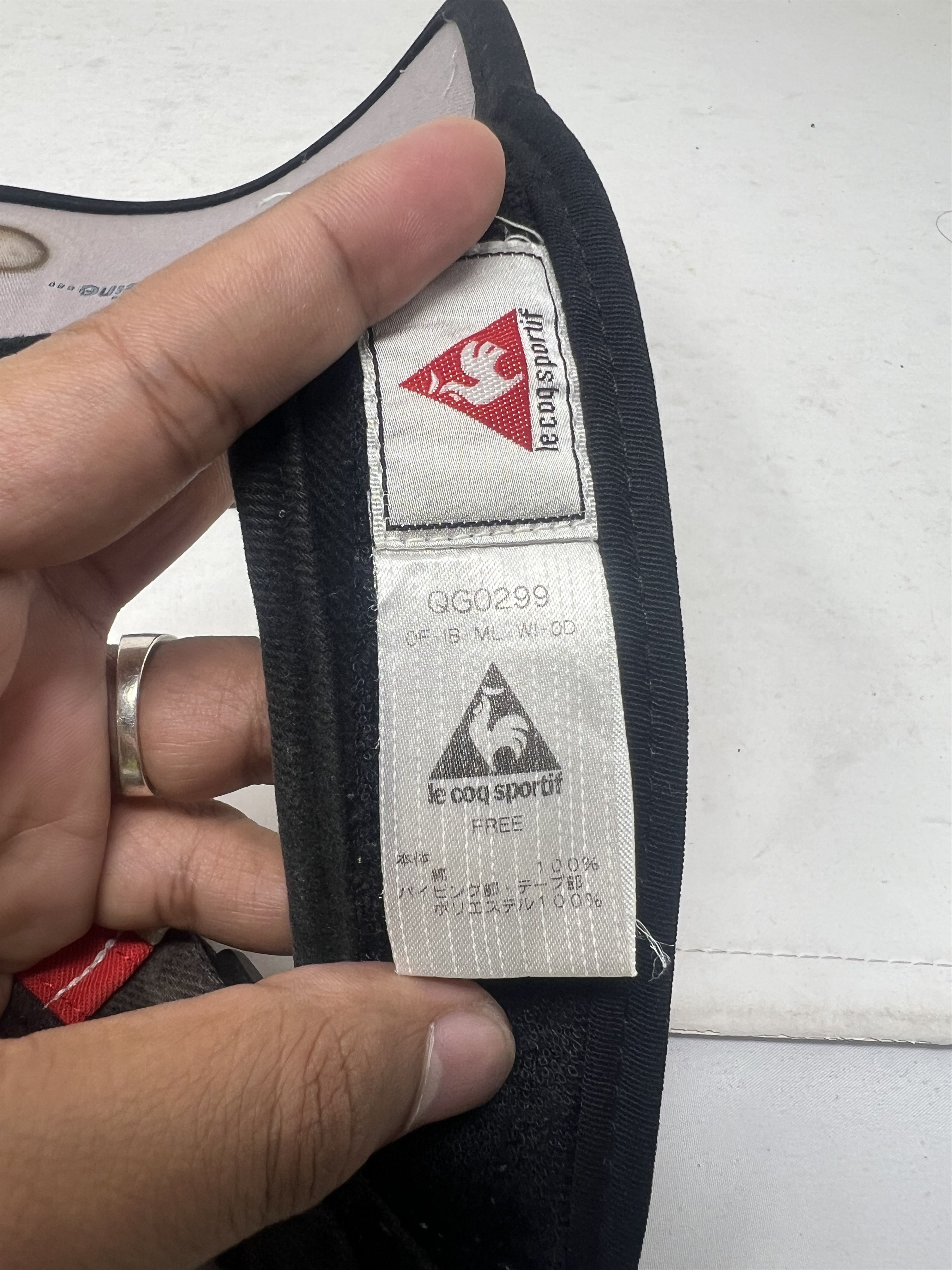 Le Coq Sportif Le Coq Sportif Golf Sun Visor Size ONE SIZE - 13 Thumbnail
