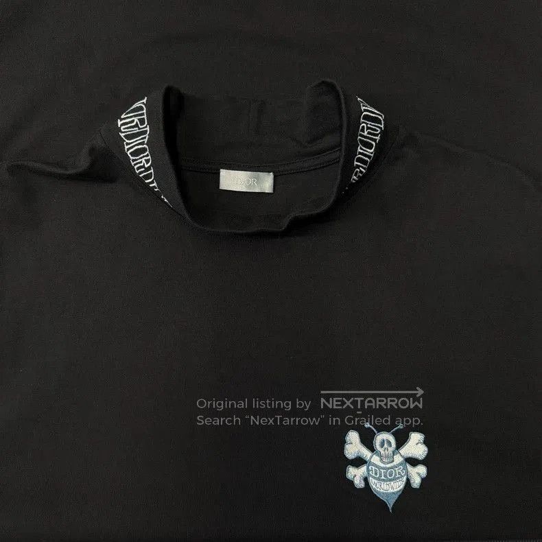 Dior Dior Bee High Neck Short Sleeve Tee. Size US XXL / EU 58 / 5 - 3 Thumbnail