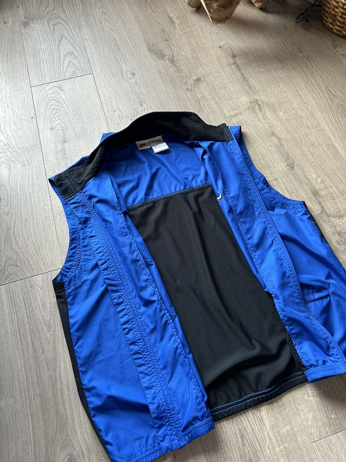 Nike × Vintage Nike Vintage 90’s Nylon Vest Gorpcore Size US XL / EU 56 / 4 - 7 Thumbnail