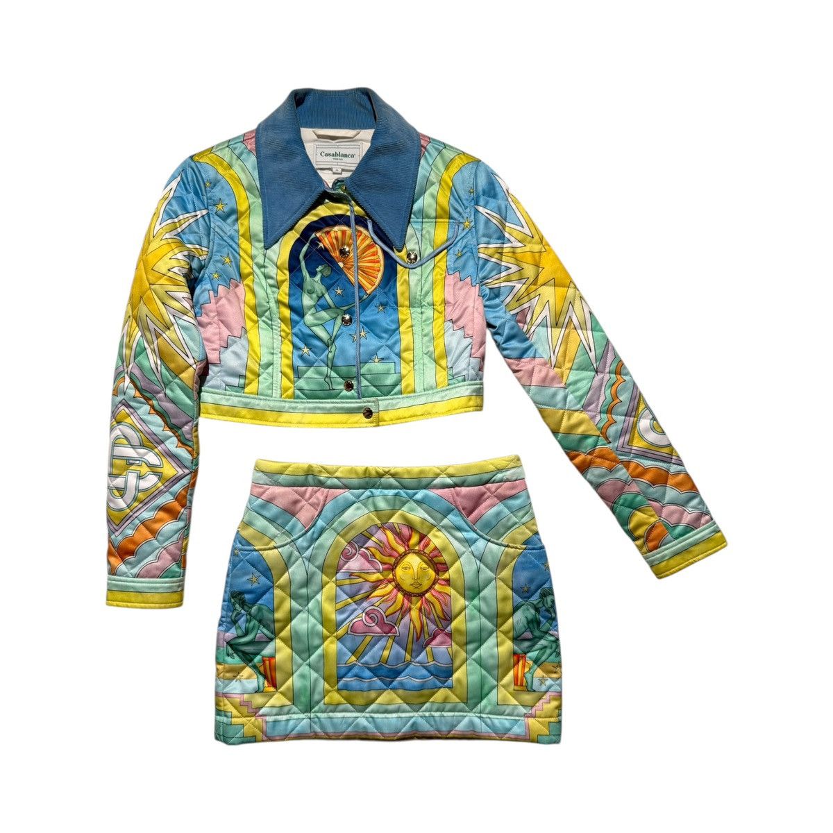 Casablanca Art deco quilted set Size XS / US 0-2 / IT 36-38 - 1 Thumbnail
