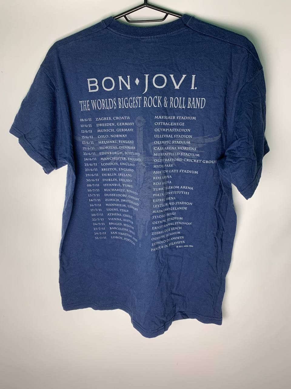 Band Tees vintage streetwear band rock tour bon jovi t-shirt Size US M / EU 48-50 / 2 - 3 Thumbnail