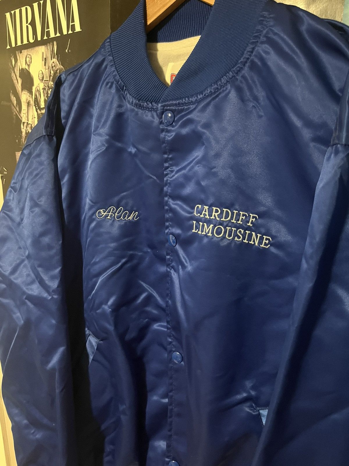 Other Vintage 90’s made in USA Cardiff Limousine Bomber Jacket XL Size US XL / EU 56 / 4 - 2 Thumbnail