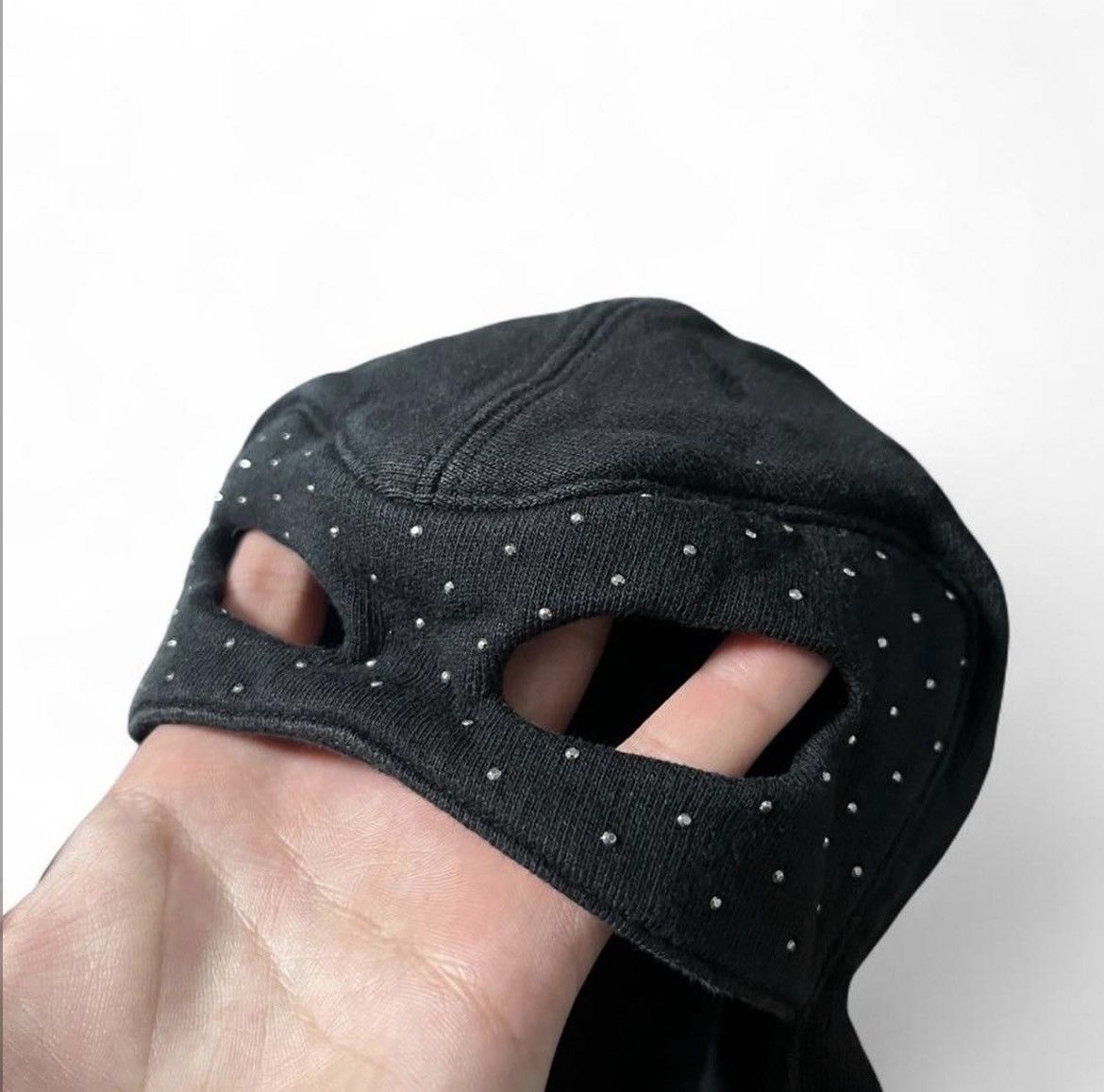 Saint Laurent Paris SS18 Saint Laurent Studded Mask Hoodie Size US M / EU 48-50 / 2 - 5 Thumbnail