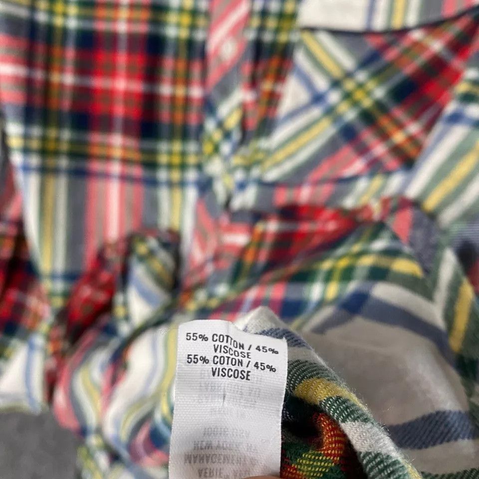 Other Aerie Button Up Top Women's Medium Long Sleeve Plaid M Size M / US 6-8 / IT 42-44 - 4 Thumbnail