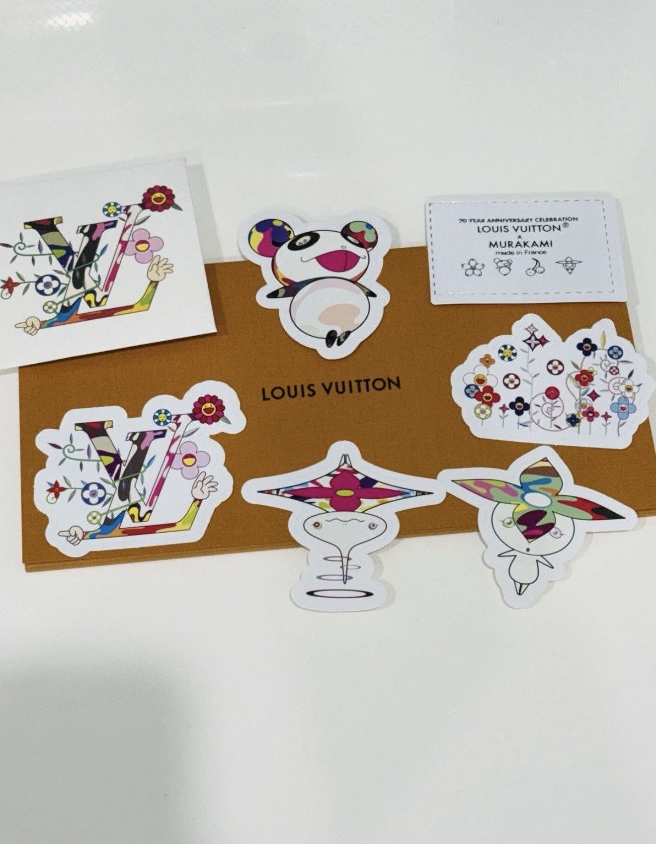 Louis Vuitton × Takashi Murakami Louis Vuitton x Takashi Murakami Stickers Set Size ONE SIZE - 2 Thumbnail