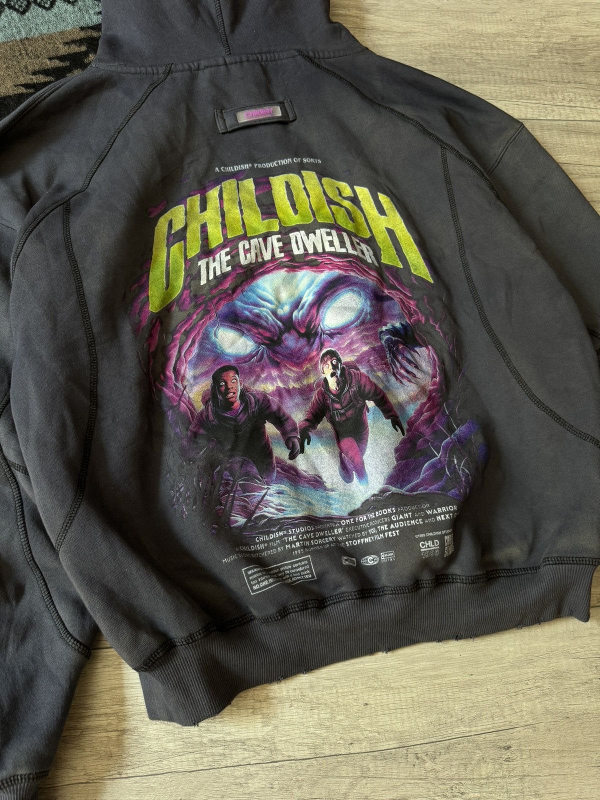 CHILDS The Childish Halloween Cave Dweller Hoodie Oversized Size US S / EU 44-46 / 1 - 9 Thumbnail