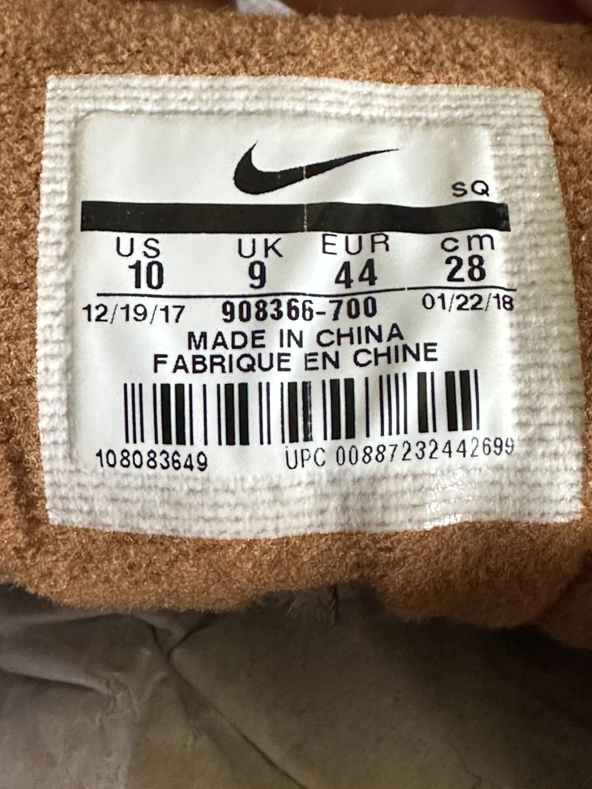 Nike Nike Air Max 1 Premium Retro Brown Curry Dark Curry Size US 10 / EU 43 - 10 Thumbnail