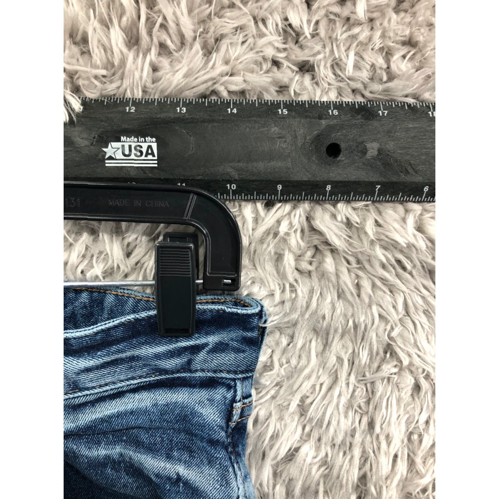 H&M H&M Skinny Jeans Size 28 Womens Mid Rise Dark Wash Blue Denim Accented Jeans 5-Pocket Belt Loops Zipper Button Logo Size 28" / US 6 / IT 42 - 2 Thumbnail