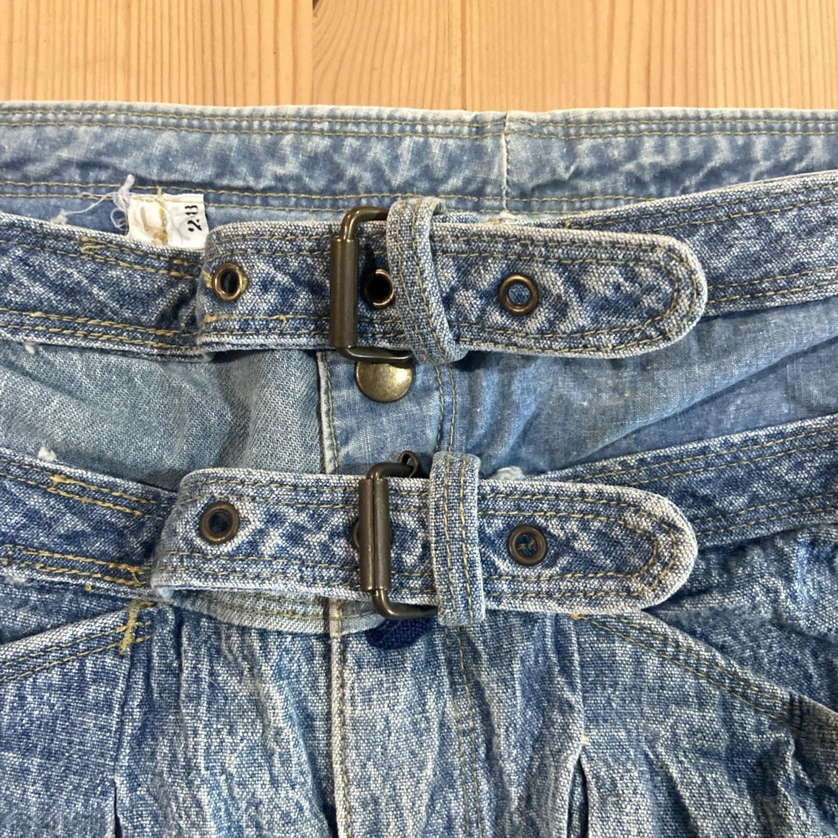 Vintage VINTAGE FREEGO Jeans Shirt? Size 28" / US 6 / IT 42 - 2 Thumbnail