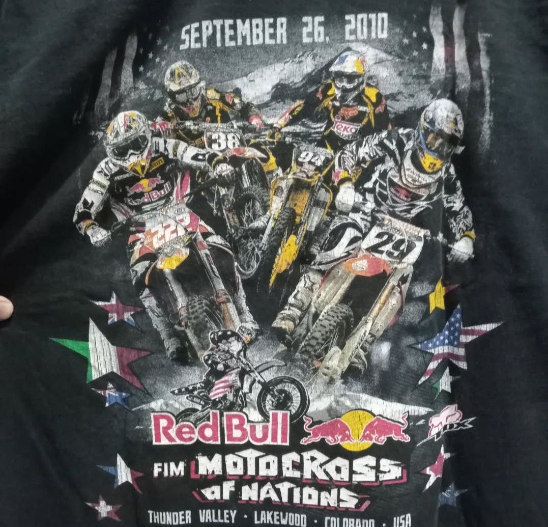 Red Bull TSHIRT : RED BULL MOTOCROSS OF NATION 2010 Size US XL / EU 56 / 4 - 4 Thumbnail
