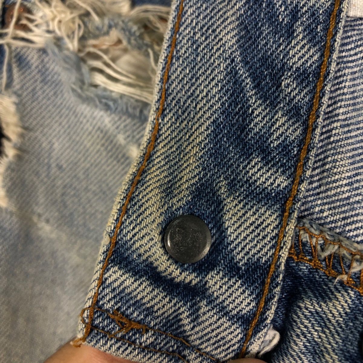 Levi's 🔥VINTAGE LEVI’S RINDEM BUTTON 524 MADE IN USA RED LINE Size US 33 - 19 Thumbnail