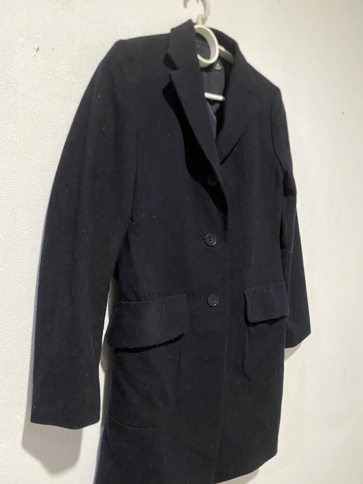 Japanese Brand × Jil Sander × Uniqlo Uniqlo x Jil Sander Long Jacket Wool Material Size M / US 6-8 / IT 42-44 - 4 Thumbnail