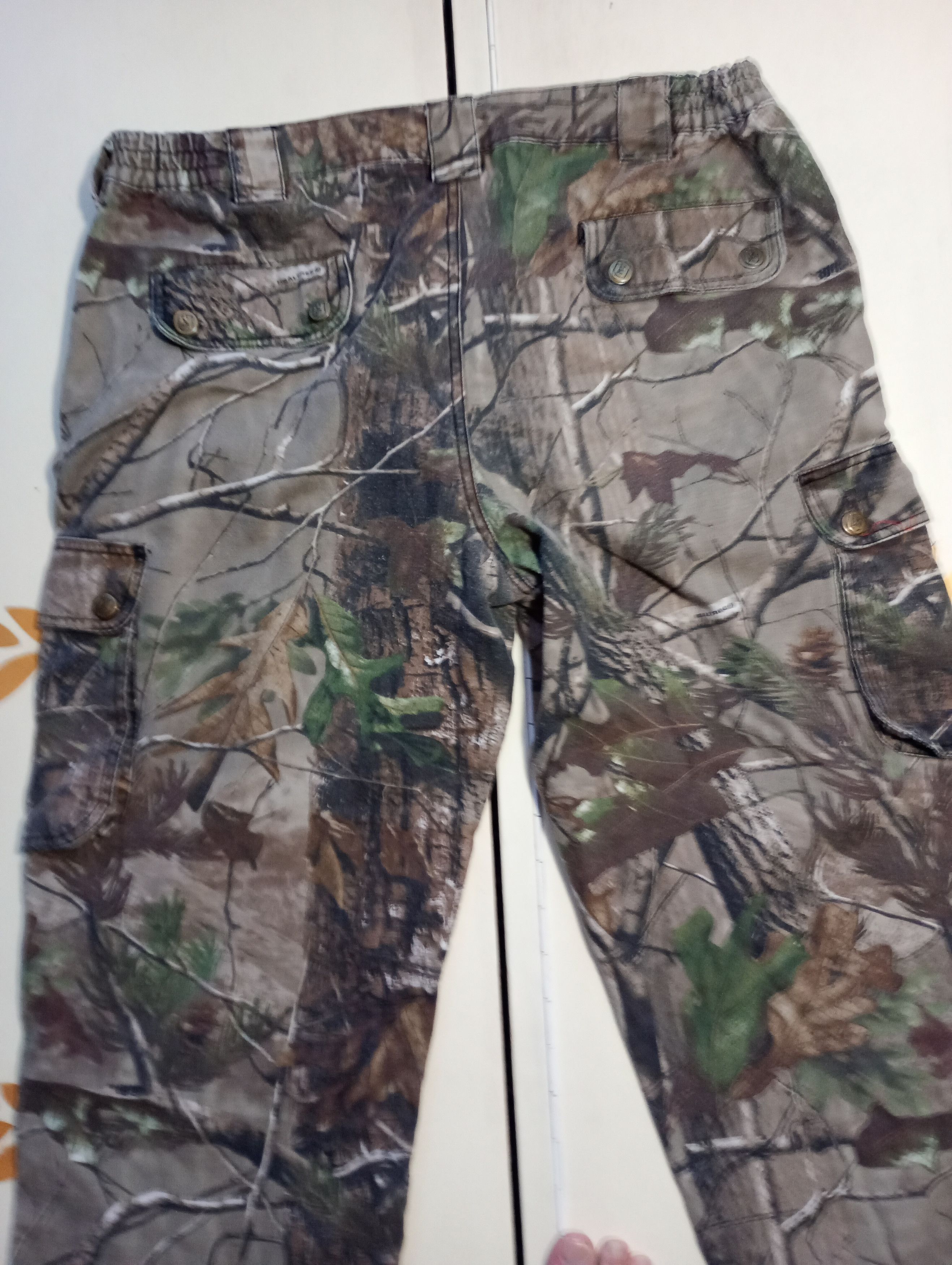 Hunter Vintage Real Tree Deerhunter Woodland Camo Cargo Pants Size US 40 / EU 56 - 12 Thumbnail