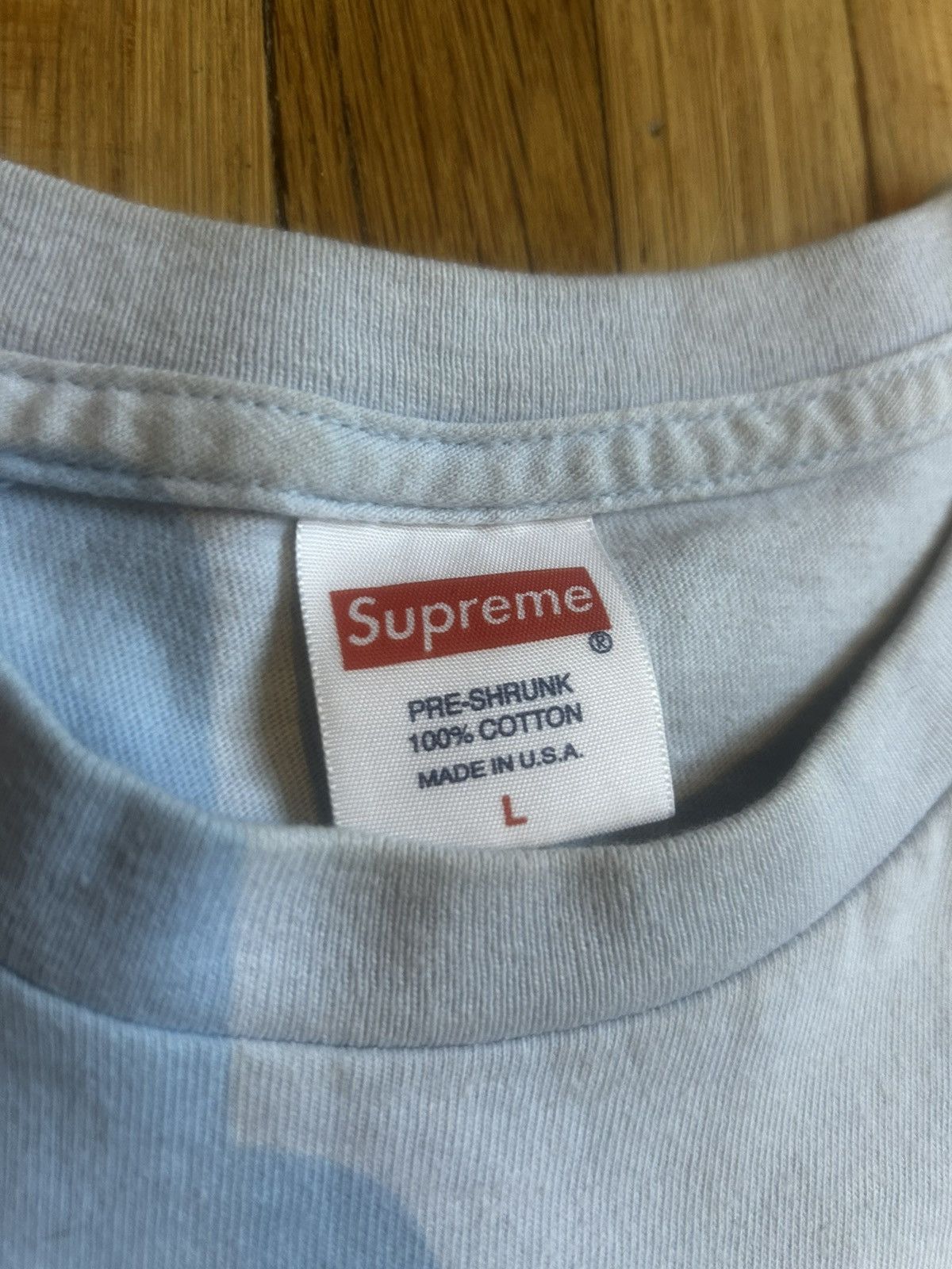Supreme Supreme 20th Anniversary Box Logo Baby Blue Size US L / EU 52-54 / 3 - 3 Thumbnail