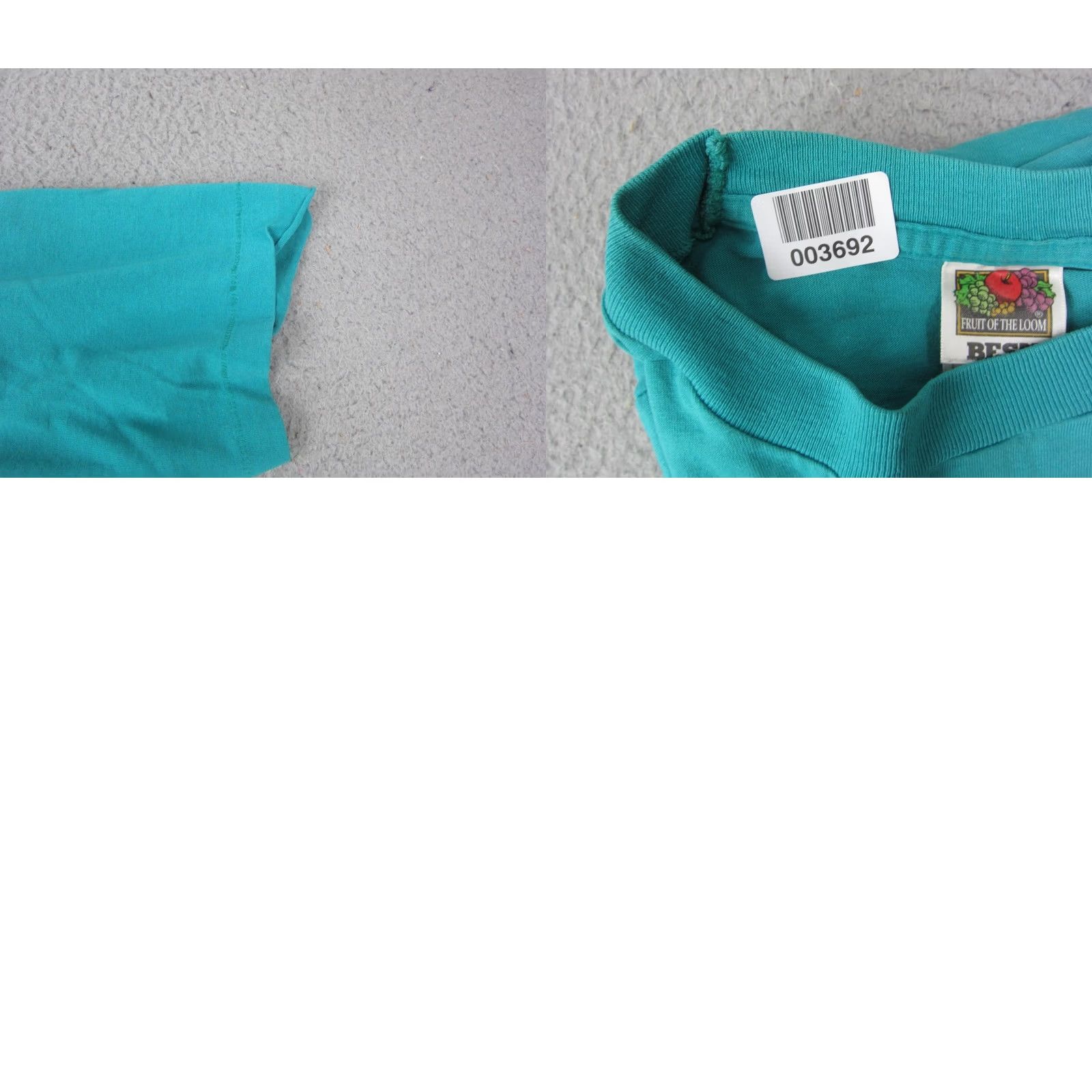 Fruit Of The Loom VINTAGE Fruit of the Loom Shirt Mens 2XL Blue Single Stitch Made in USA 90s Size US XXL / EU 58 / 5 - 11 Thumbnail
