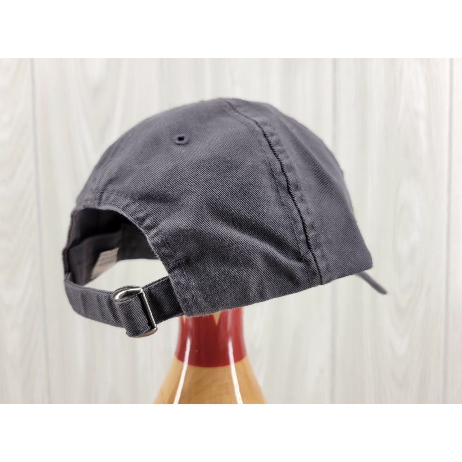 Vintage Lacrosse Hat Cap Strap Back Gray Cotton Dad Patch Adjustable Men M Size ONE SIZE - 5 Thumbnail