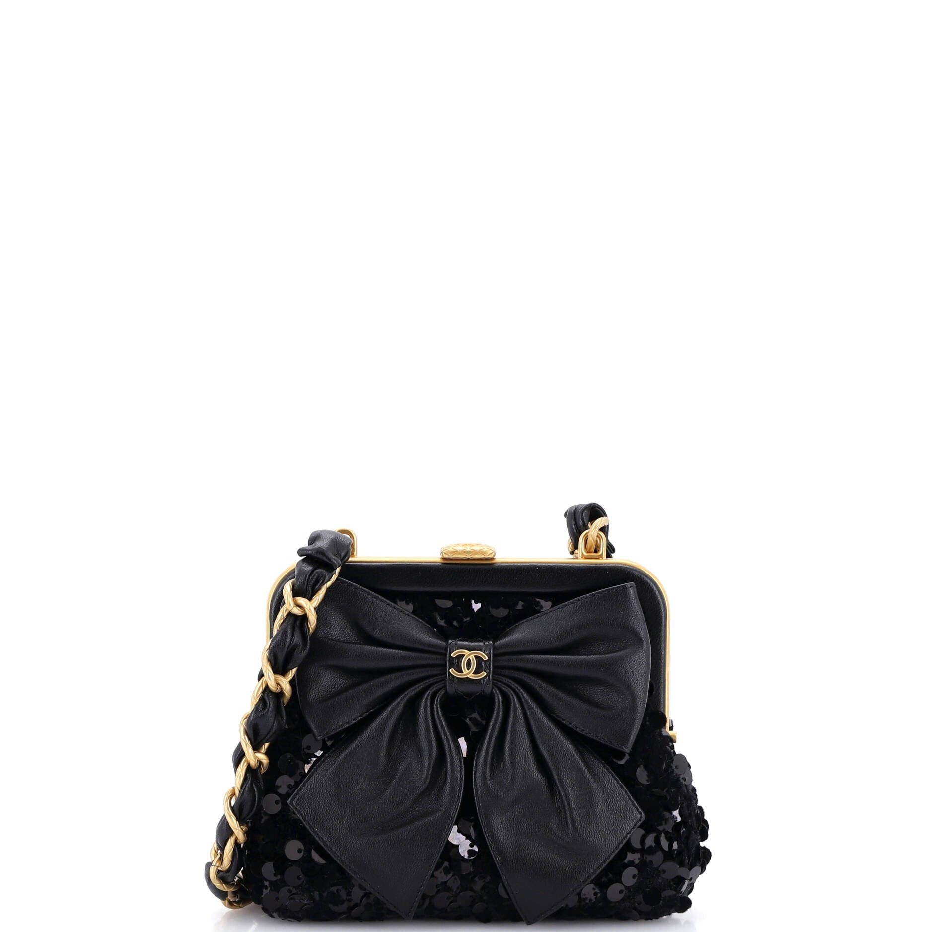 Chanel Bow Frame Clutch With Chain Size ONE SIZE - 1 Thumbnail