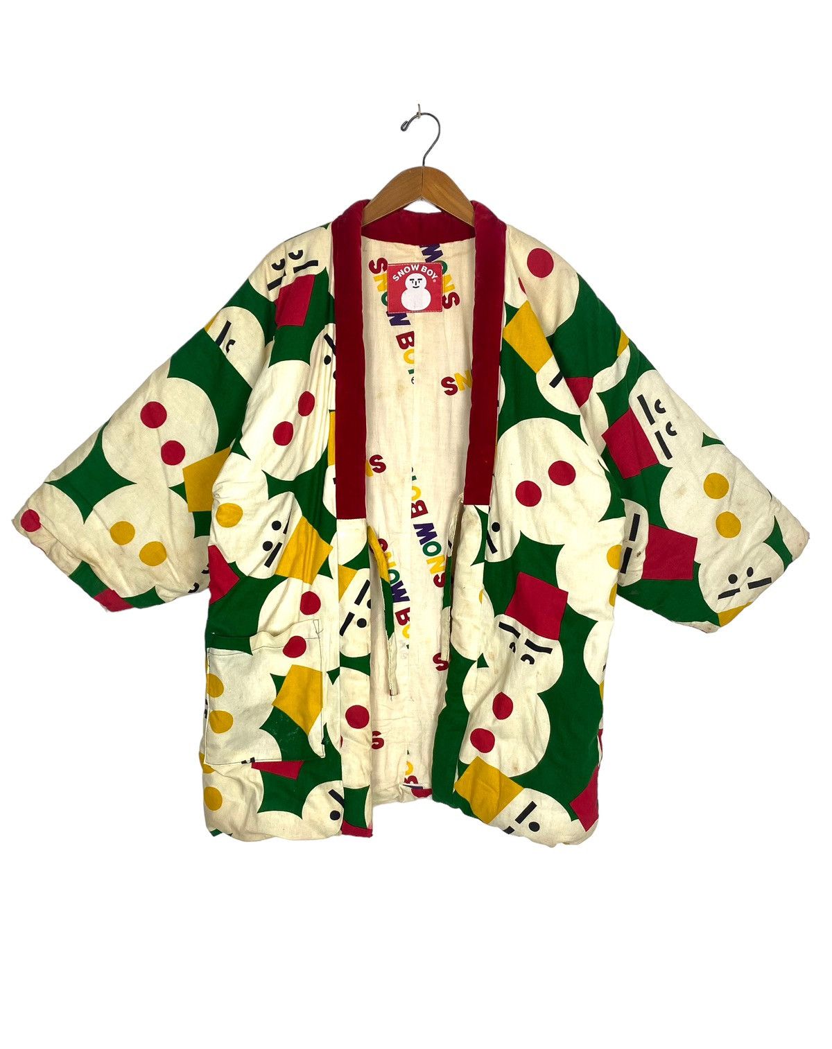 Japanese Brand Rare‼️ Vtg Japan Kimono Snow Boy Full Print Made in Japan Size US M / EU 48-50 / 2 - 1 Thumbnail