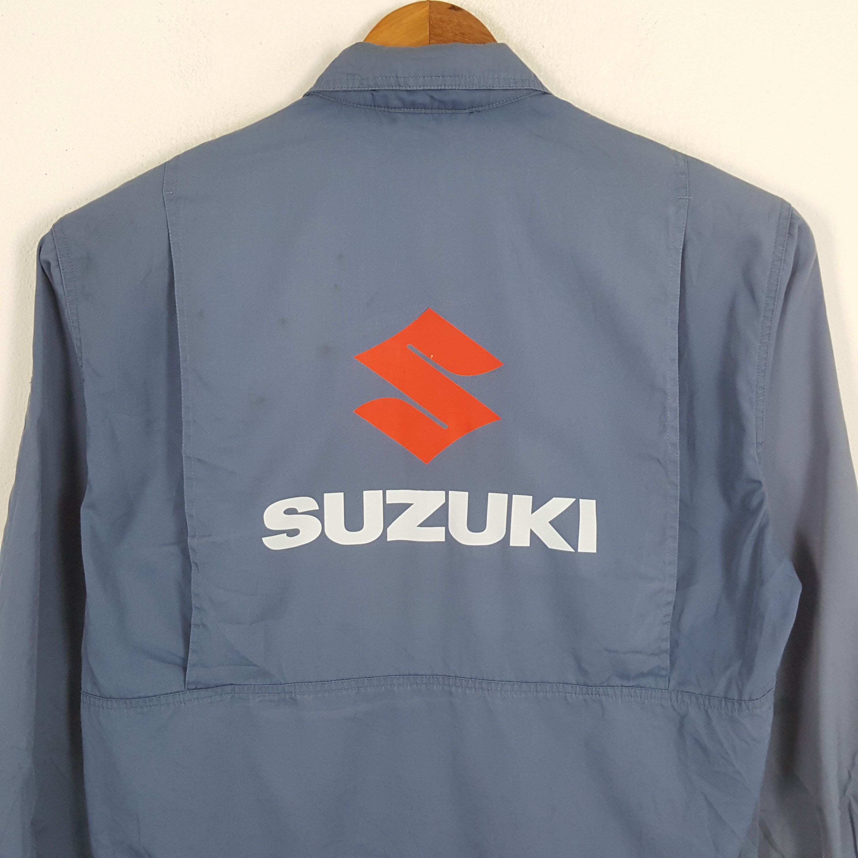 Japanese Brand × Vintage Vintage SUZUKI Japanese Motorsports Racing Custom Jacket Size US L / EU 52-54 / 3 - 2 Thumbnail