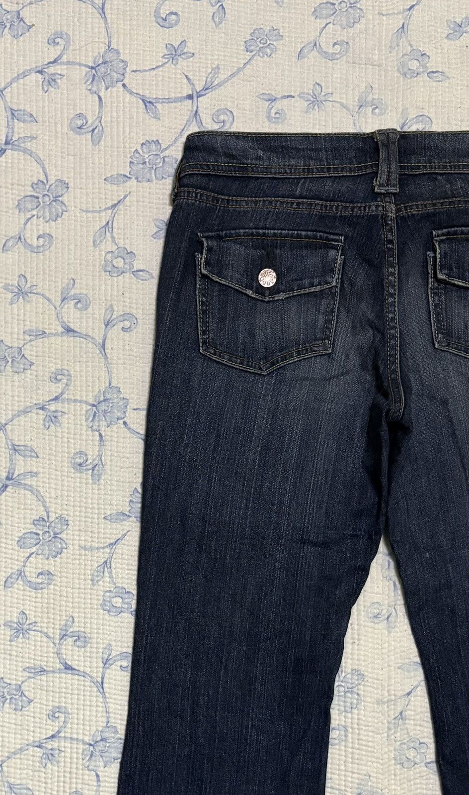 Uniqlo Japanese Uniqlo Style Up Streetwear Pant Flared Denim Size US 30 / EU 46 - 11 Thumbnail