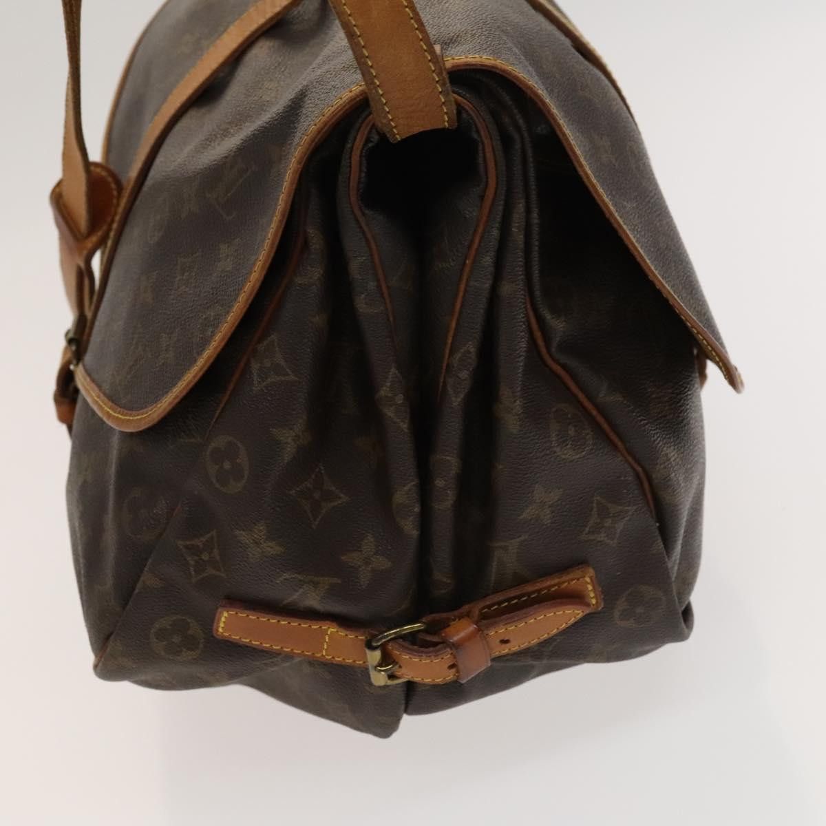 Louis Vuitton LOUIS VUITTON Monogram Saumur 35 Shoulder Bag M42254 Size ONE SIZE - 3 Thumbnail
