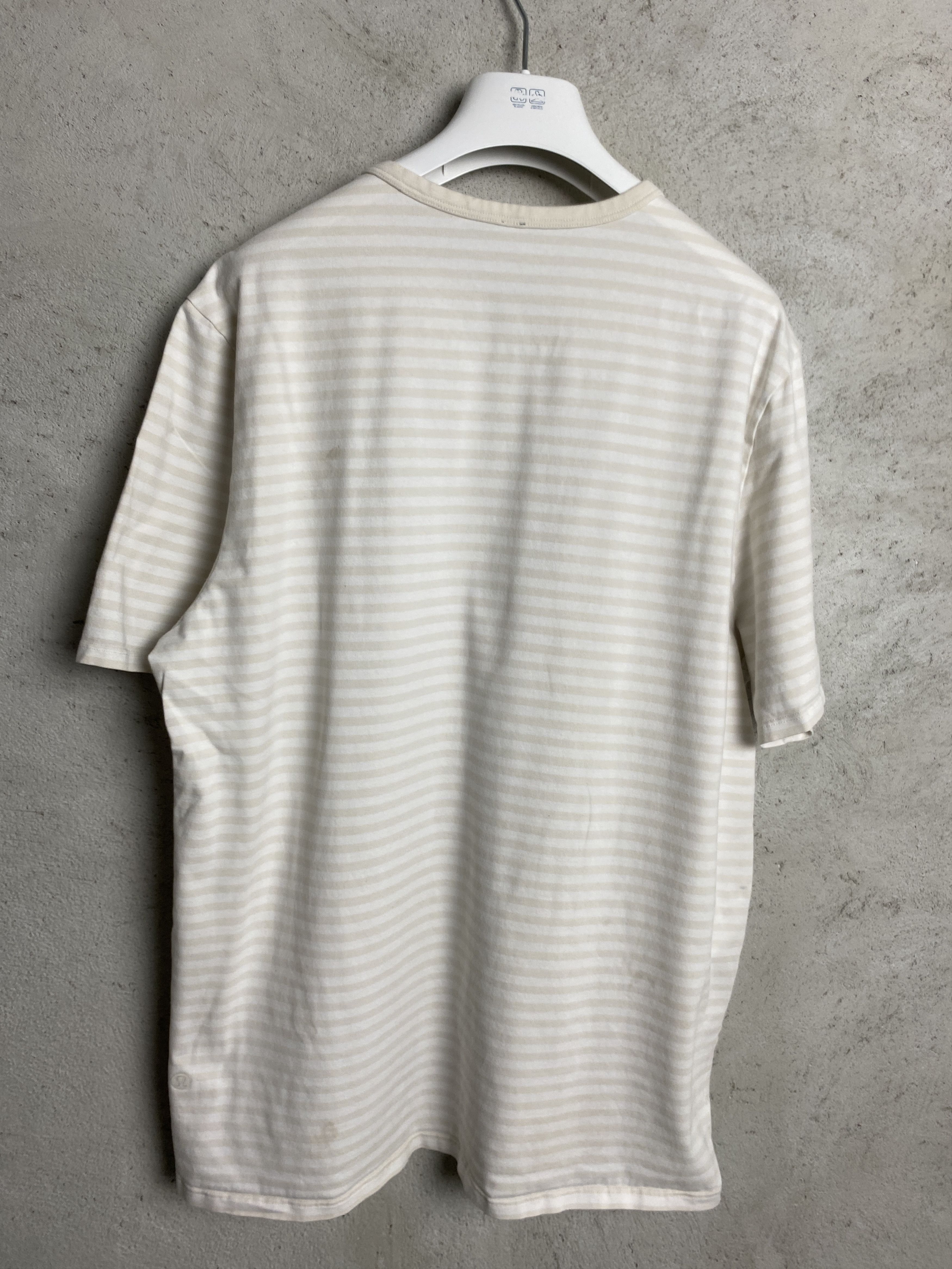 Lululemon Lululemon casual cotton striped t-shirt tee Size US M / EU 48-50 / 2 - 3 Thumbnail