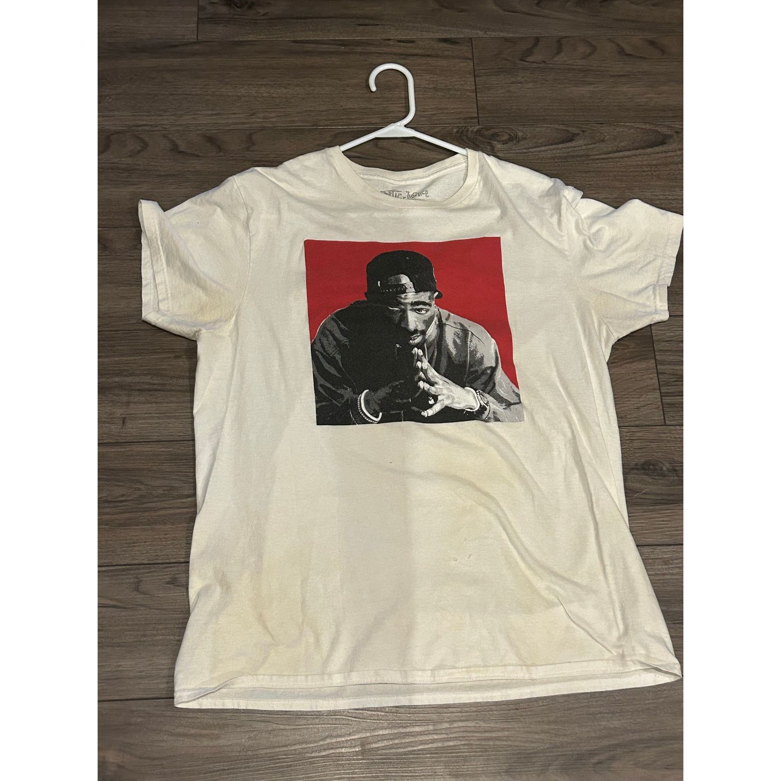 Other Poetic Justice Tupac Graphic Tee Size L Hip-Hop Streetwear Size US L / EU 52-54 / 3 - 4 Thumbnail