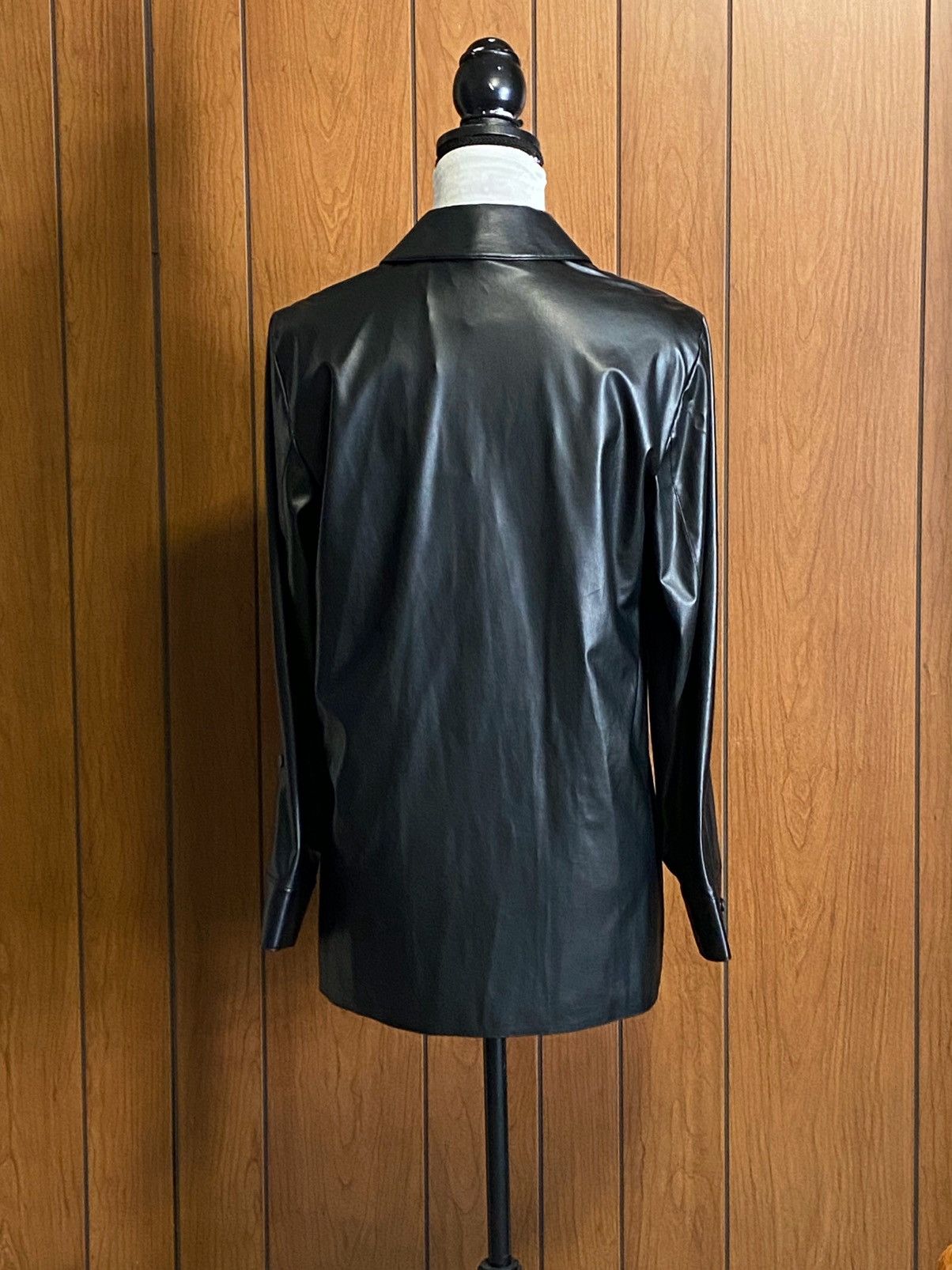 Theory Theory Shirt Jacket in Faux Leather size M Size M / US 6-8 / IT 42-44 - 6 Thumbnail