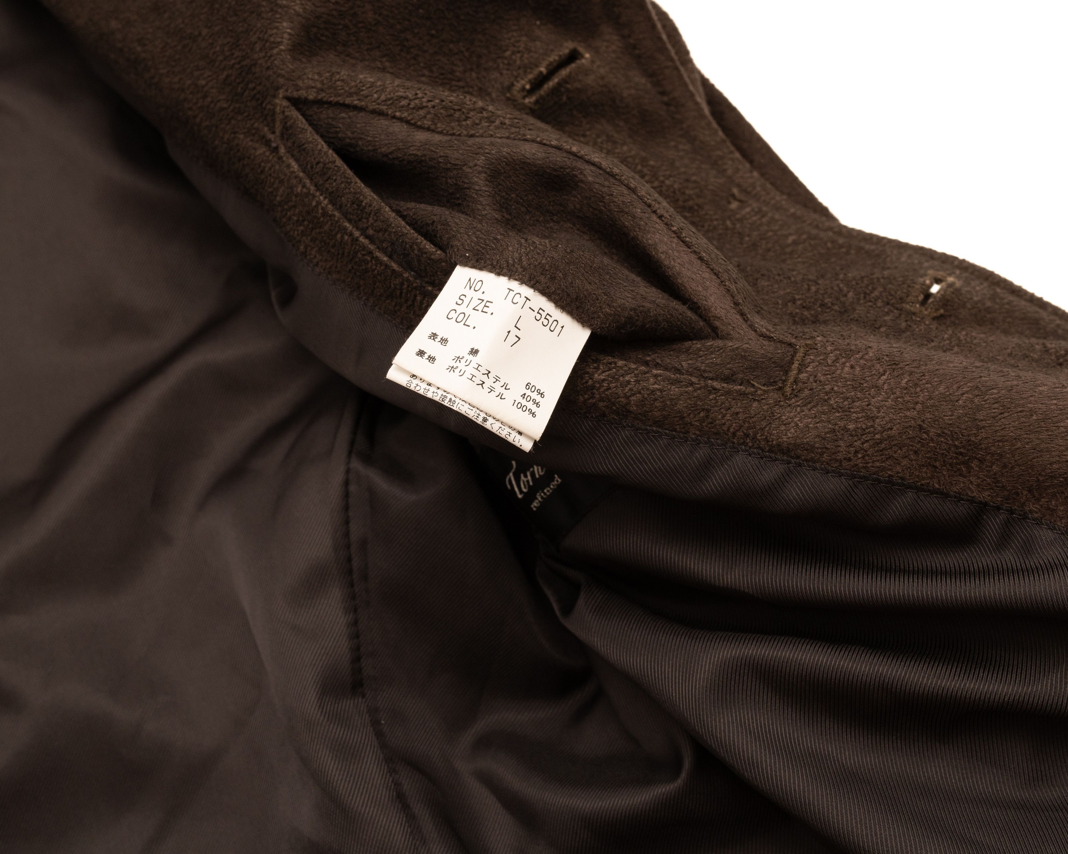 Tornado Mart TORNADO MART Faux Suede Coat Size US M / EU 48-50 / 2 - 10 Thumbnail
