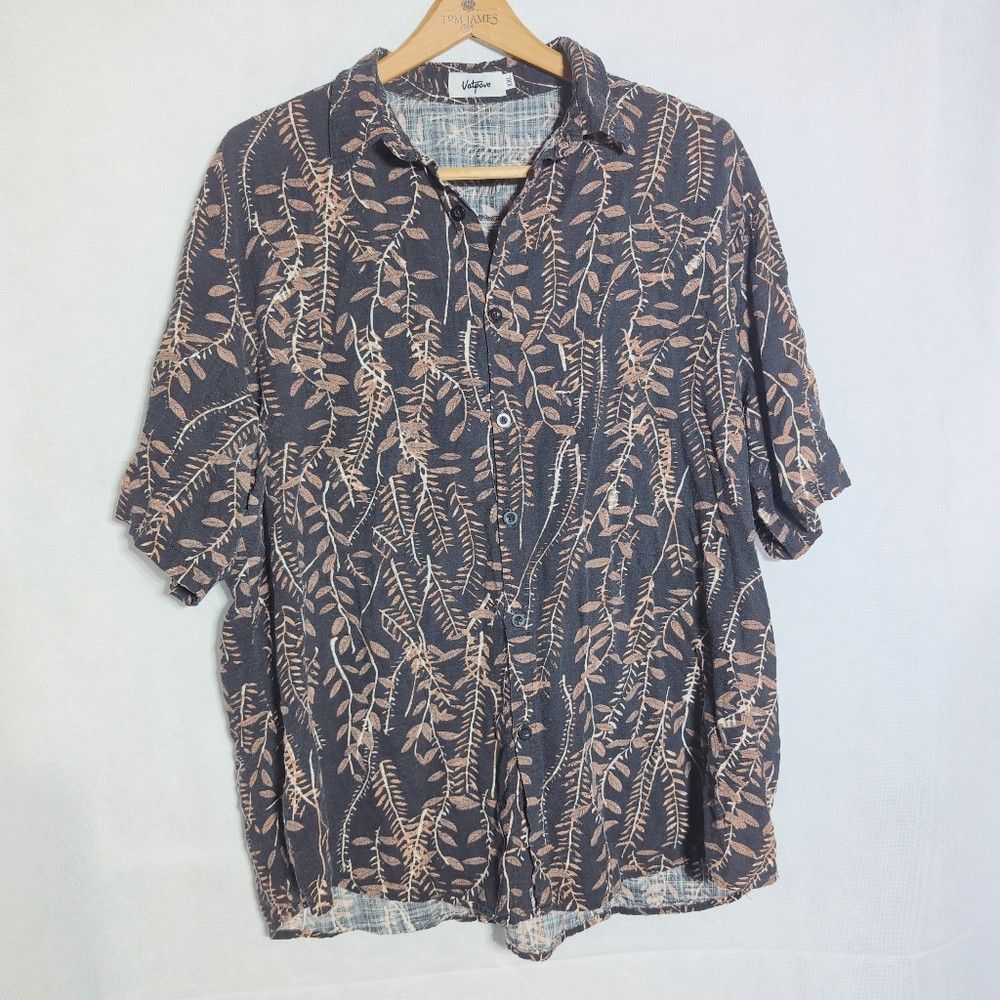 Other Vatpave Black and Tan floral summer shirt sz XXL Size US XXL / EU 58 / 5 - 1 Thumbnail