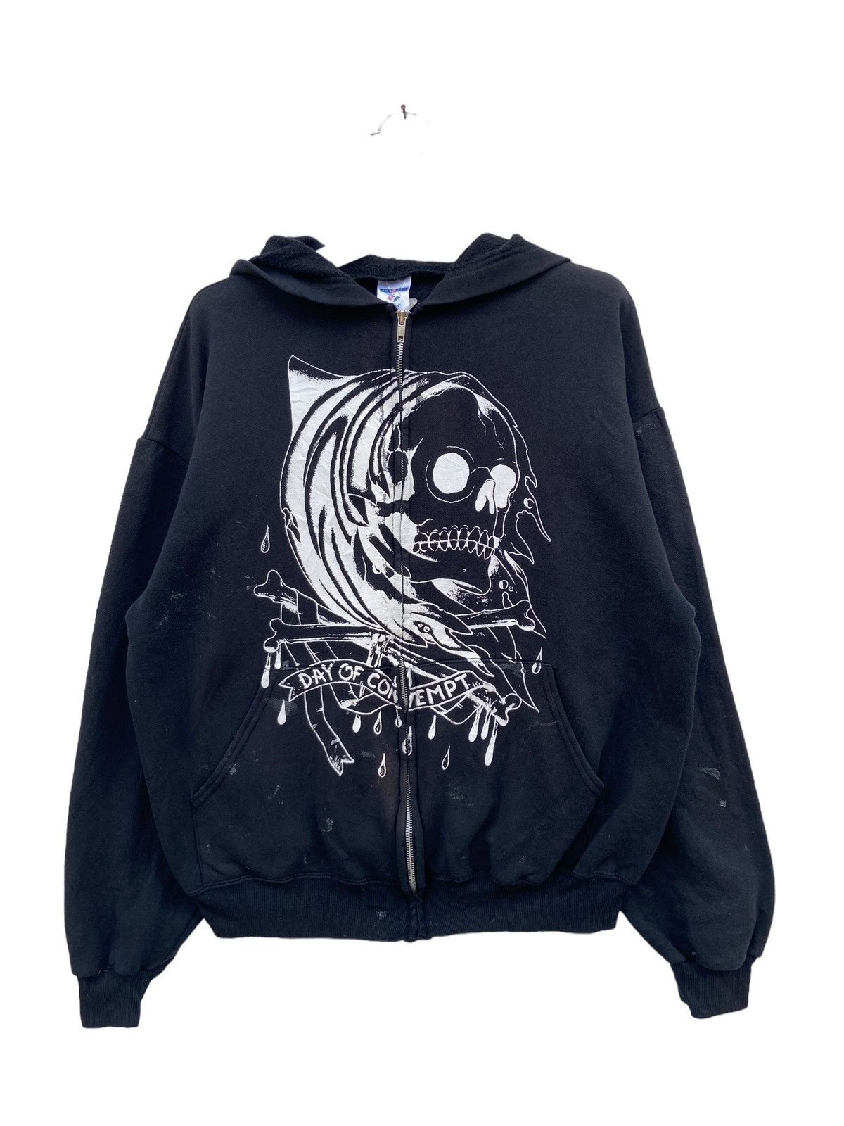 Japanese Brand Vintage Day Of Contempt Sweatshirt Size US M / EU 48-50 / 2 - 1 Thumbnail