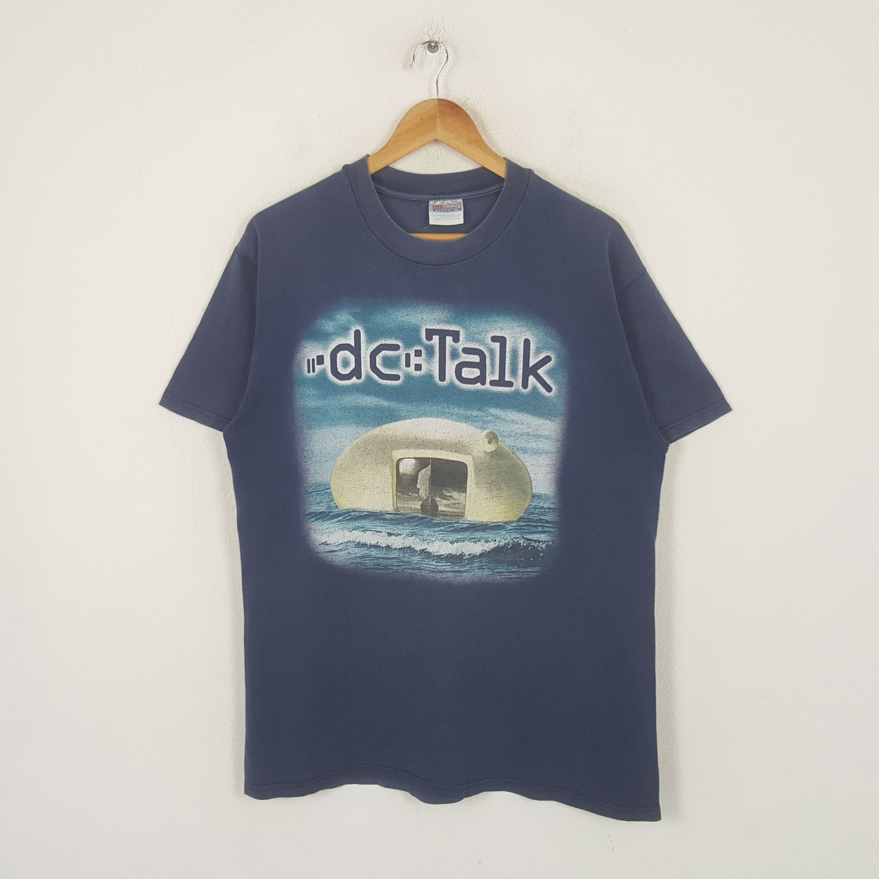 Band Tees Vintage Dc Talk Supernatural Tour 1999 Tshirt RR27 Size US M / EU 48-50 / 2 - 1 Thumbnail