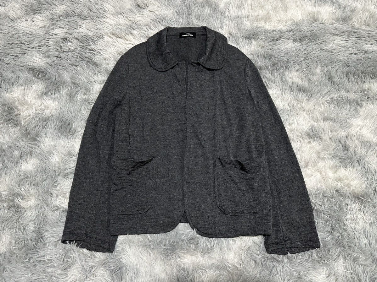 Comme des Garcons 🔥Archived Tricot Comme Des Garcons Cardigan Peter Pan Collar Size US M / EU 48-50 / 2 - 1 Thumbnail