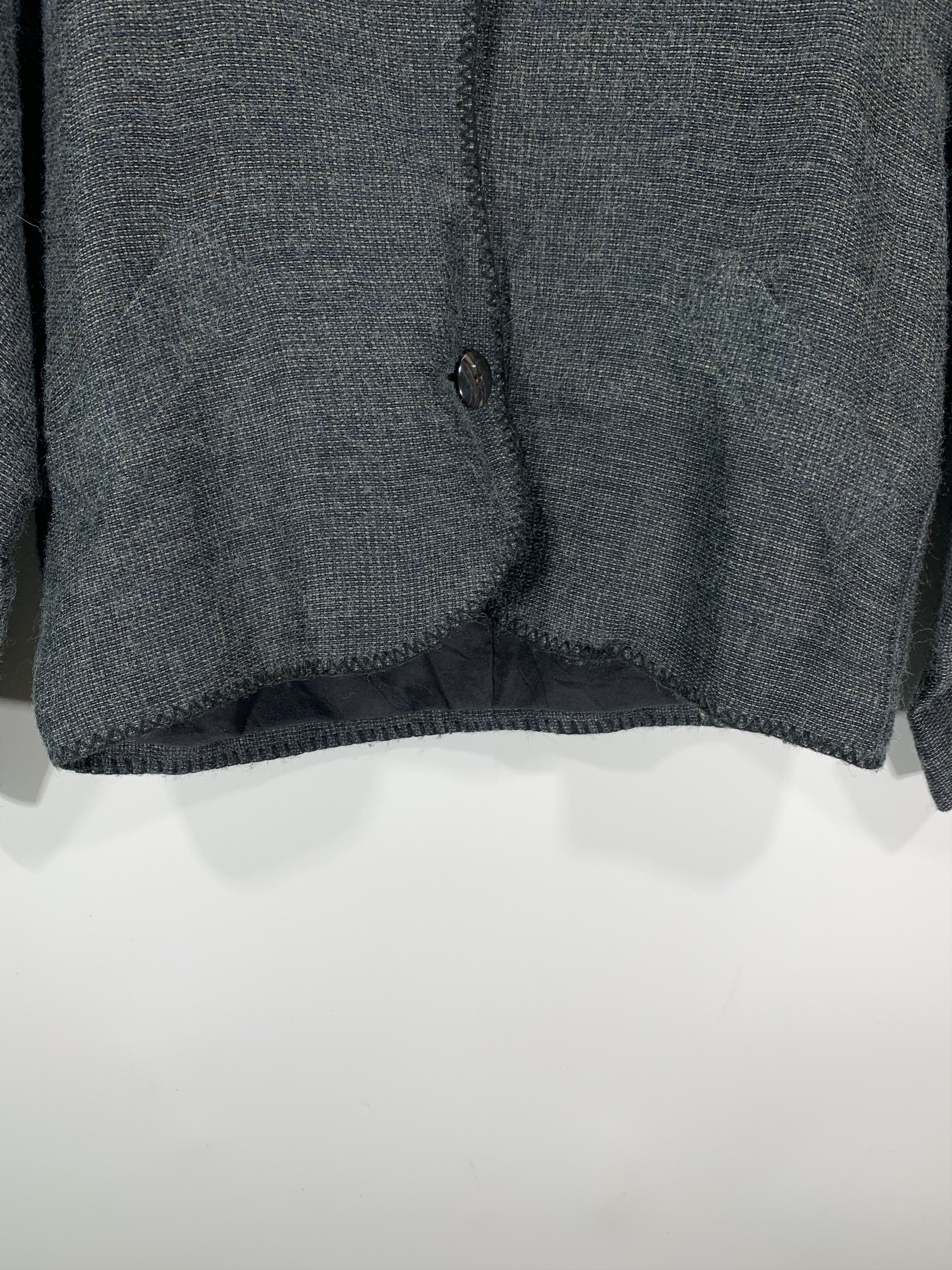 Designer × Japanese Brand ⚡️Keiko Kishi BY Nosh Cropped Woolhair Cardigan Size US M / EU 48-50 / 2 - 4 Thumbnail