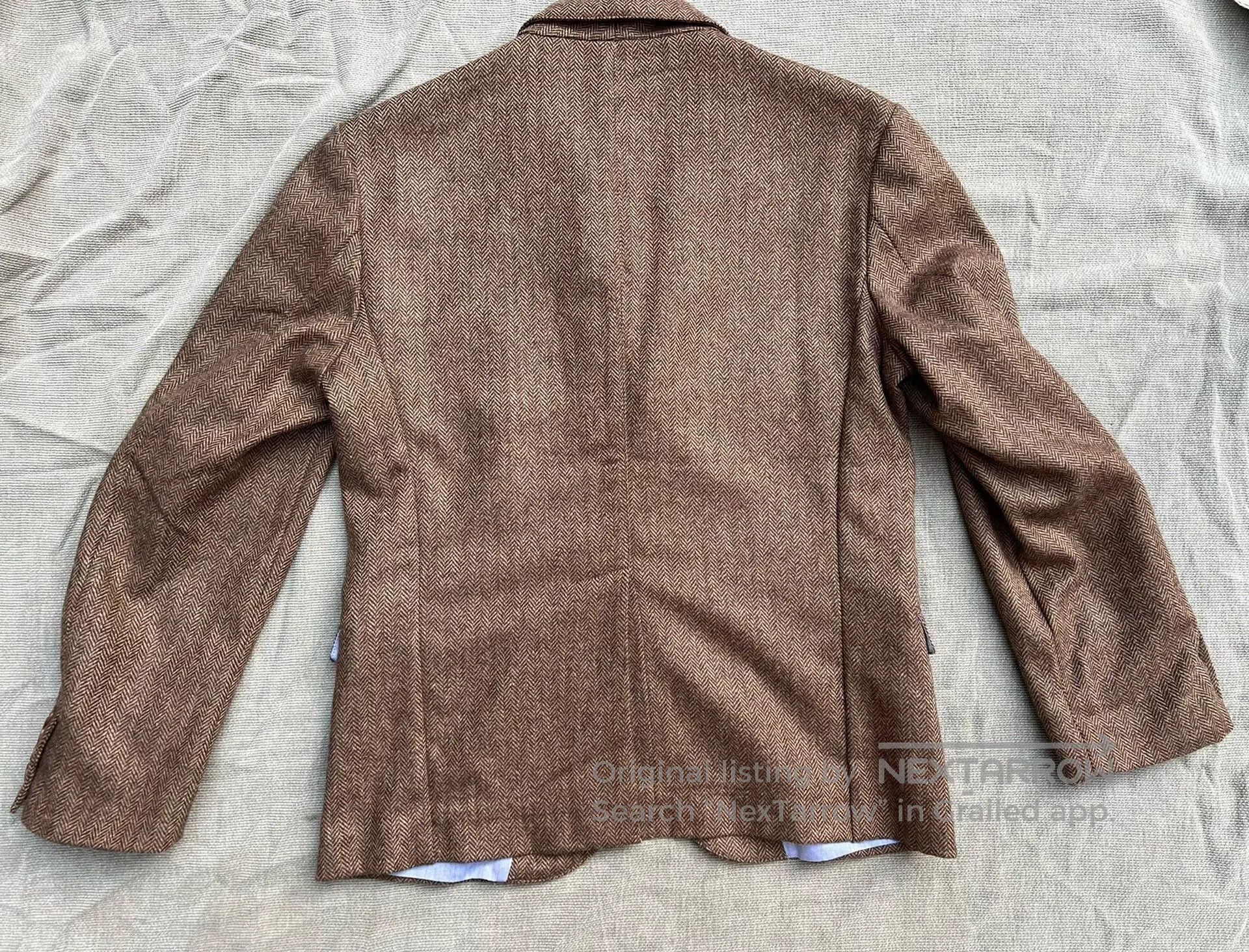 Scarti-Lab Italian Vintage Style Wool Blazer. Size US M / EU 48-50 / 2 - 7 Thumbnail