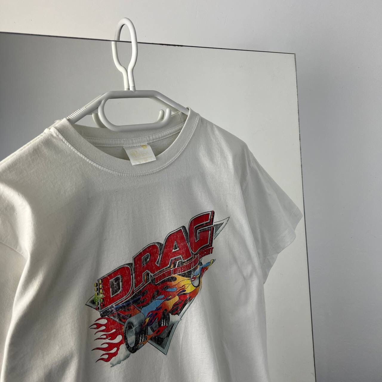 NASCAR Drag Tee Vintage Racing T-shirt Y2K Style Size US S / EU 44-46 / 1 - 2 Thumbnail