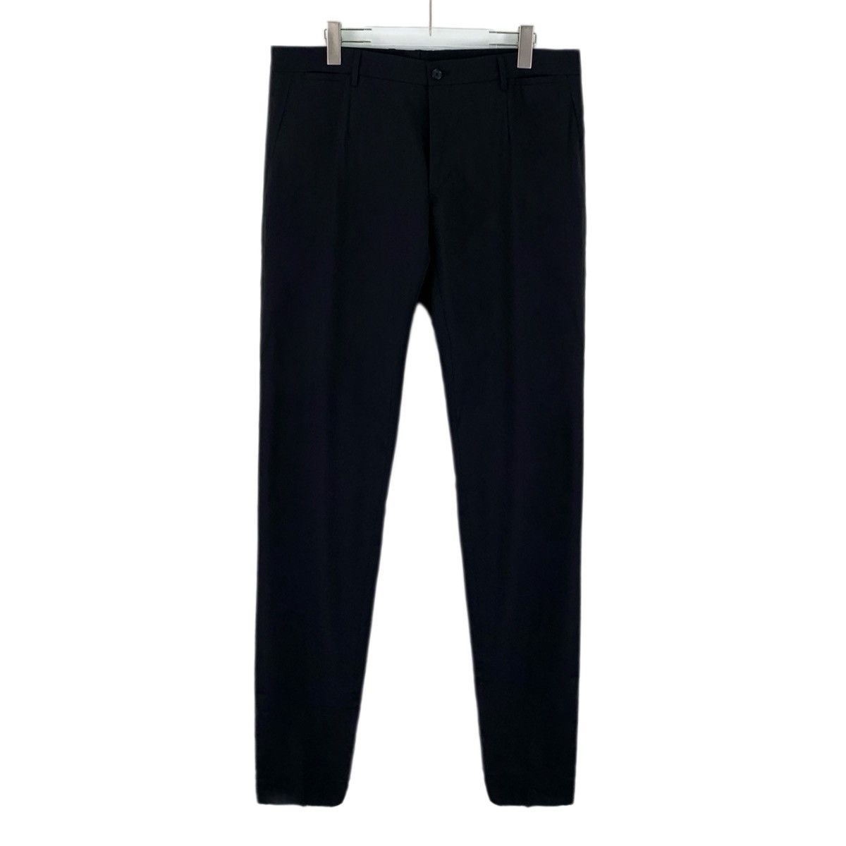Dolce & Gabbana Dolce Gabbana Black Wool Casual Suit Trousers K26WX Size US 36 / EU 52 - 1 Thumbnail