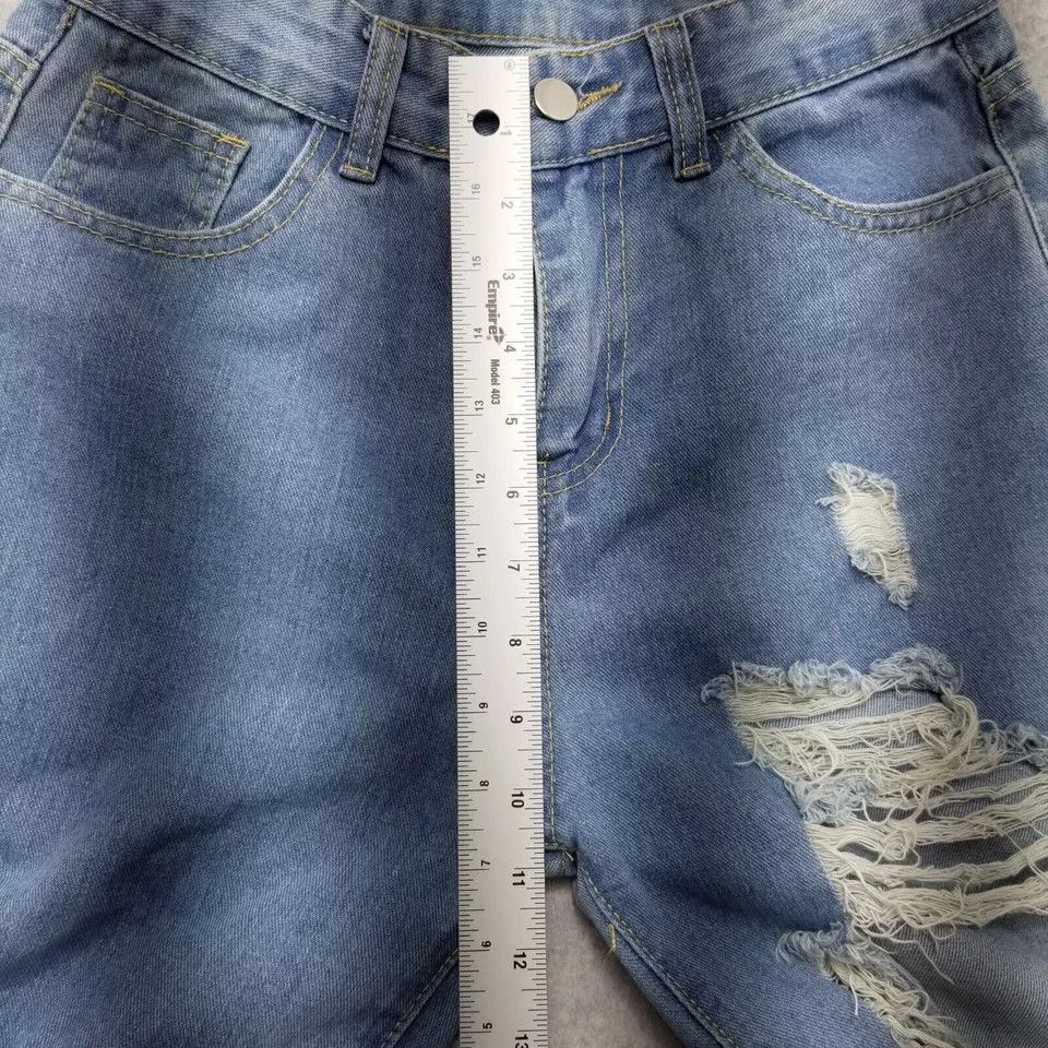 Other Distressed Womens Jeans 26 Blue Denim Mid Rise Straight Size 26" / US 2 / IT 38 - 9 Thumbnail