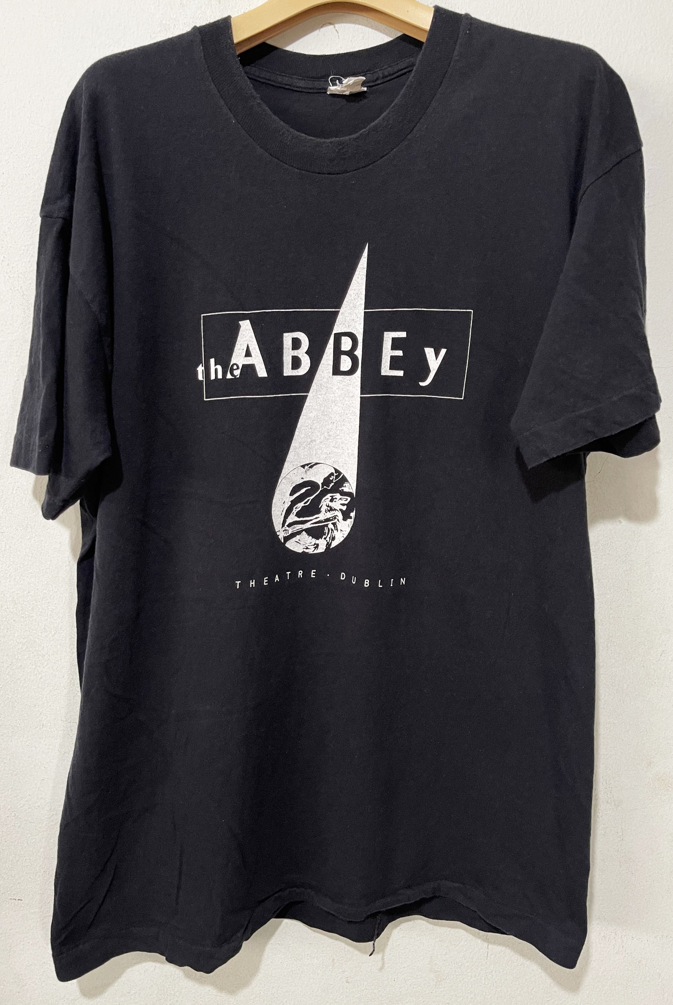 Band Tees × Vintage Vintage 80s Abbey Theatre Shirt Size US L / EU 52-54 / 3 - 1 Thumbnail