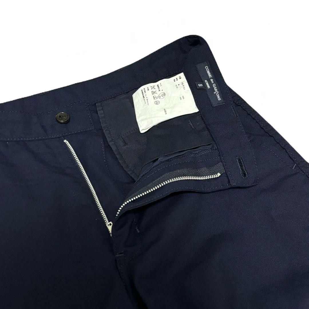 Comme des Garcons Comme Des Garcons - S AW16 Navy Poly Shrink Suit Set Wool Size 40S - 11 Thumbnail