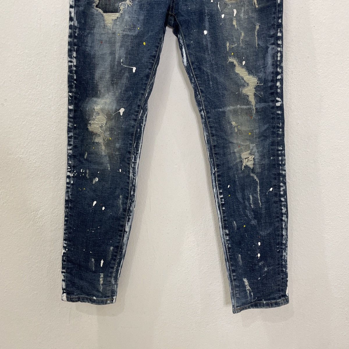 Japanese Brand Vintage Digreen Patchwork Art Denim Jeans Size US 32 / EU 48 - 4 Thumbnail