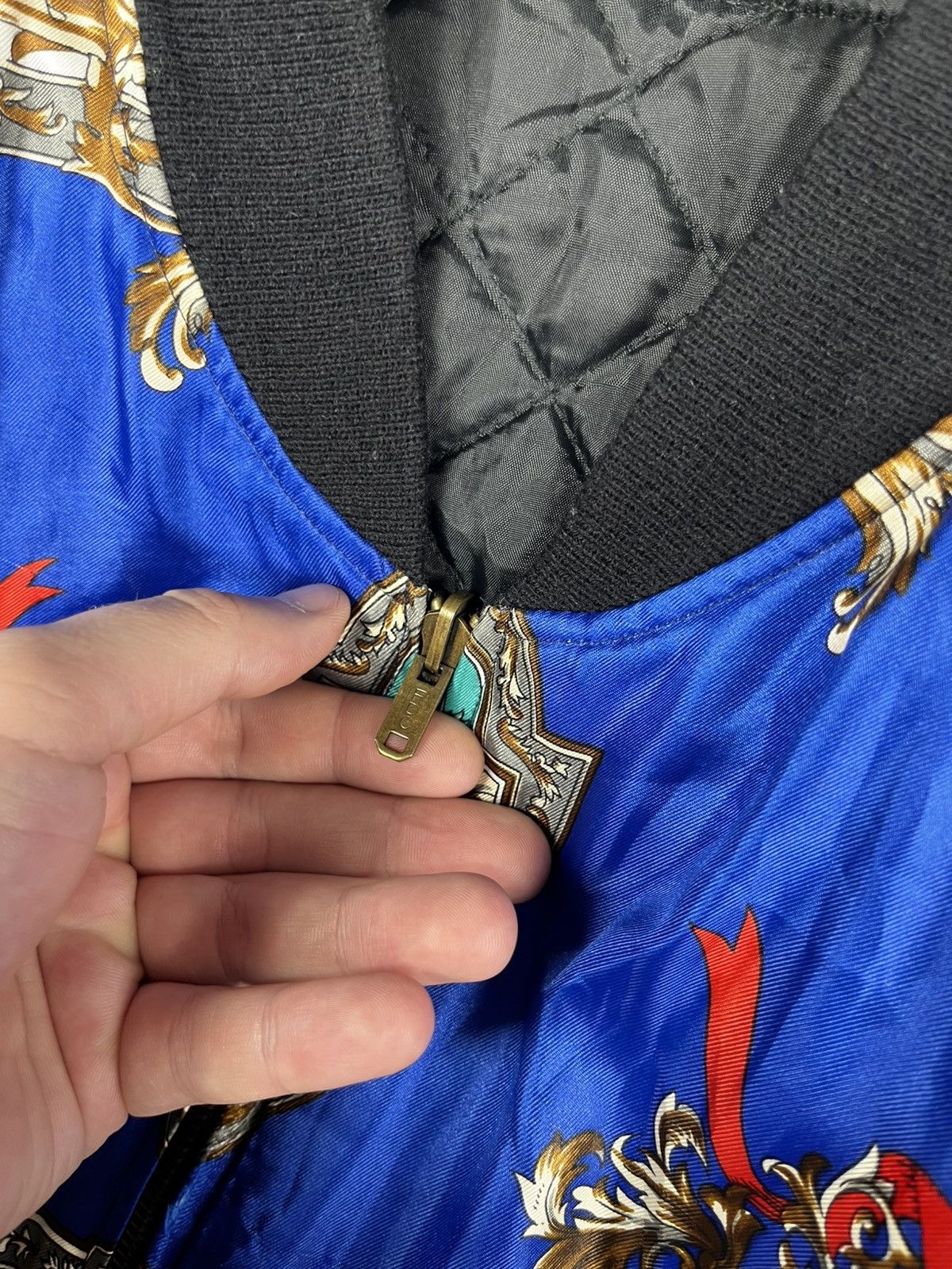 Other Bomber vintage Hermes style Size L / US 10 / IT 46 - 3 Thumbnail