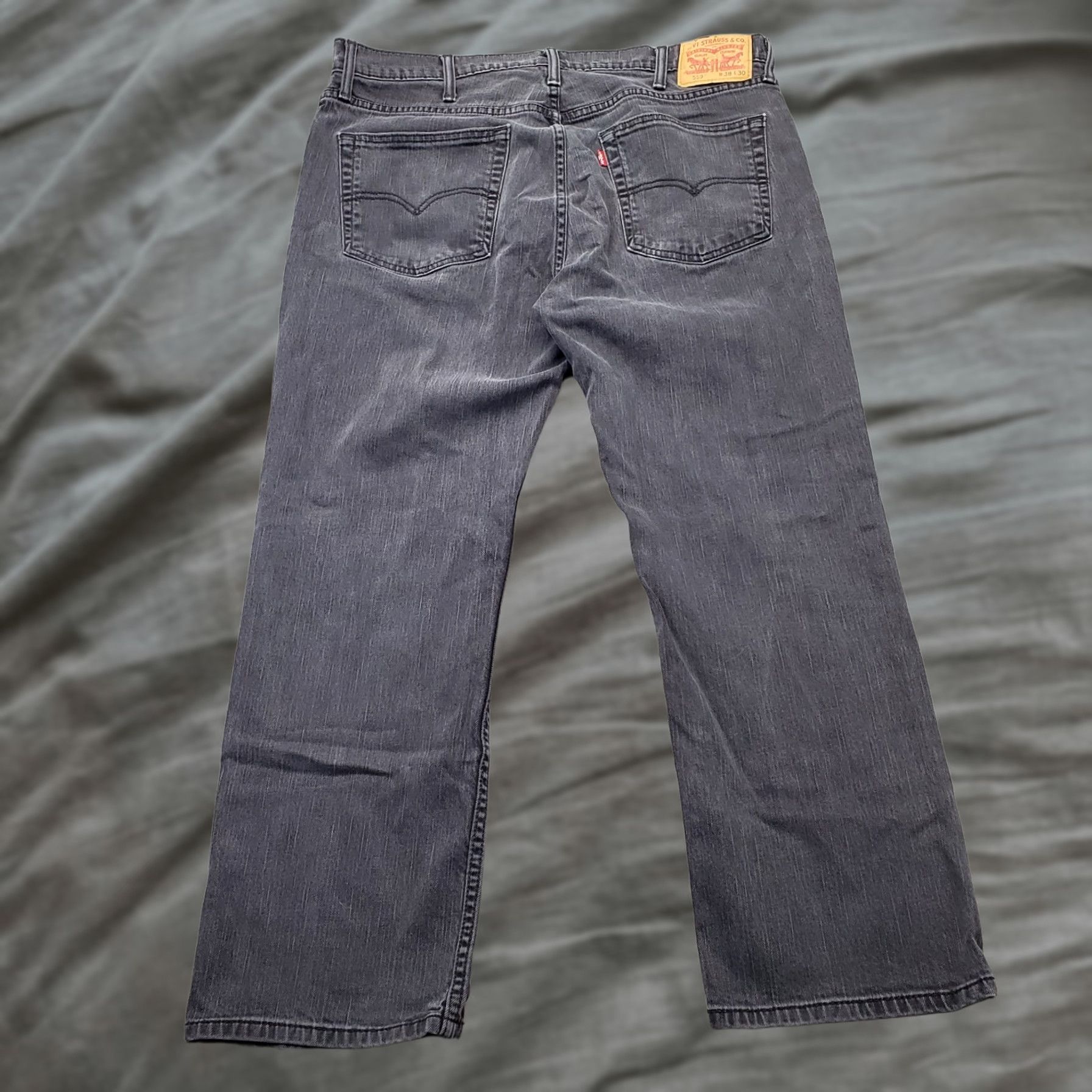 Levi's Levi's 559 Wide Leg Jeans Men 38/30 Black Denim Red Tab Arcuate Pocket Shirt? Size US 38 / EU 54 - 1 Thumbnail