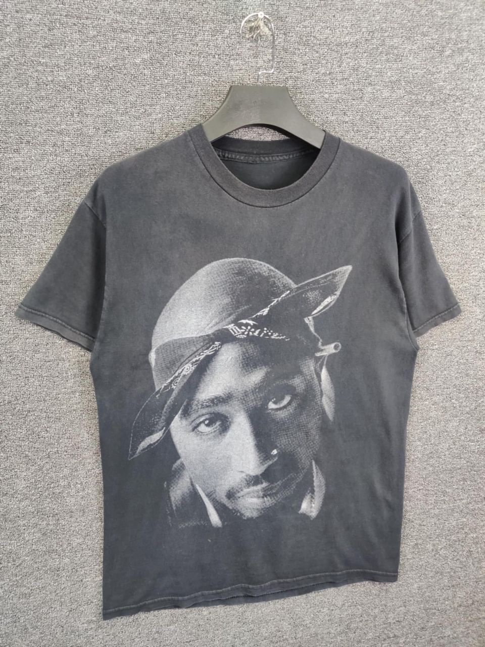 Rap Tees Vintage Tupac Shakur Overprint Rap Tee Tshirt Size US L / EU 52-54 / 3 - 2 Thumbnail