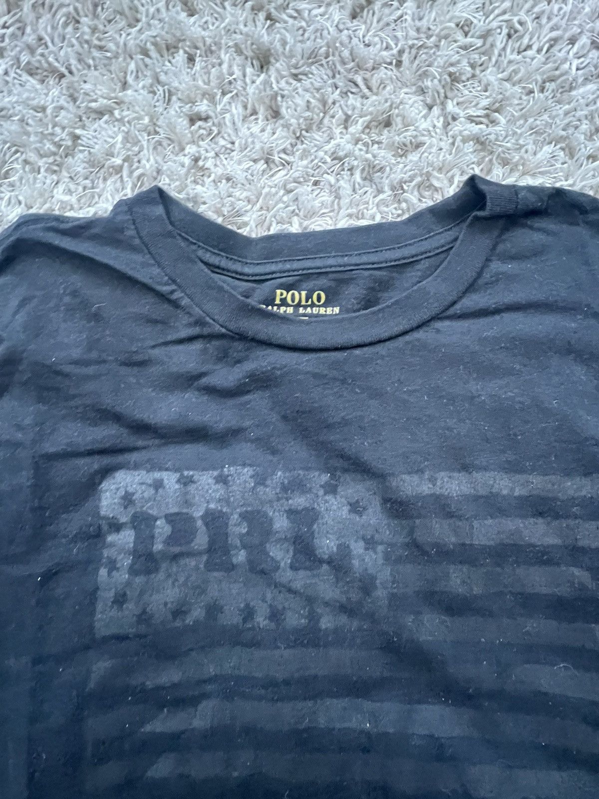 Polo Ralph Lauren Black polo ralph lauren flag tee Size US S / EU 44-46 / 1 - 5 Thumbnail