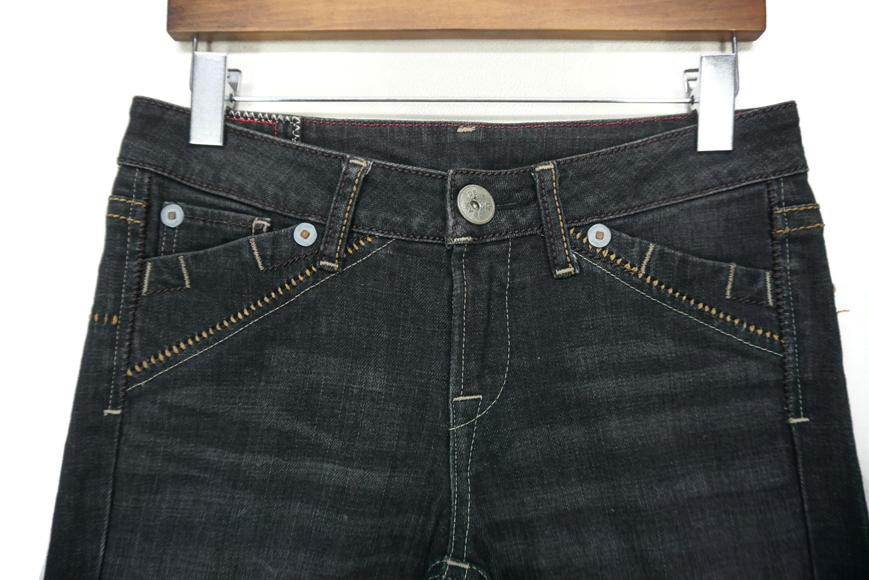 Marithe + Francois Girbaud Marithé et François Girbaud Jeans fit W31xL25.5 Cropped Size 25" / US 0 / IT 36 - 3 Thumbnail