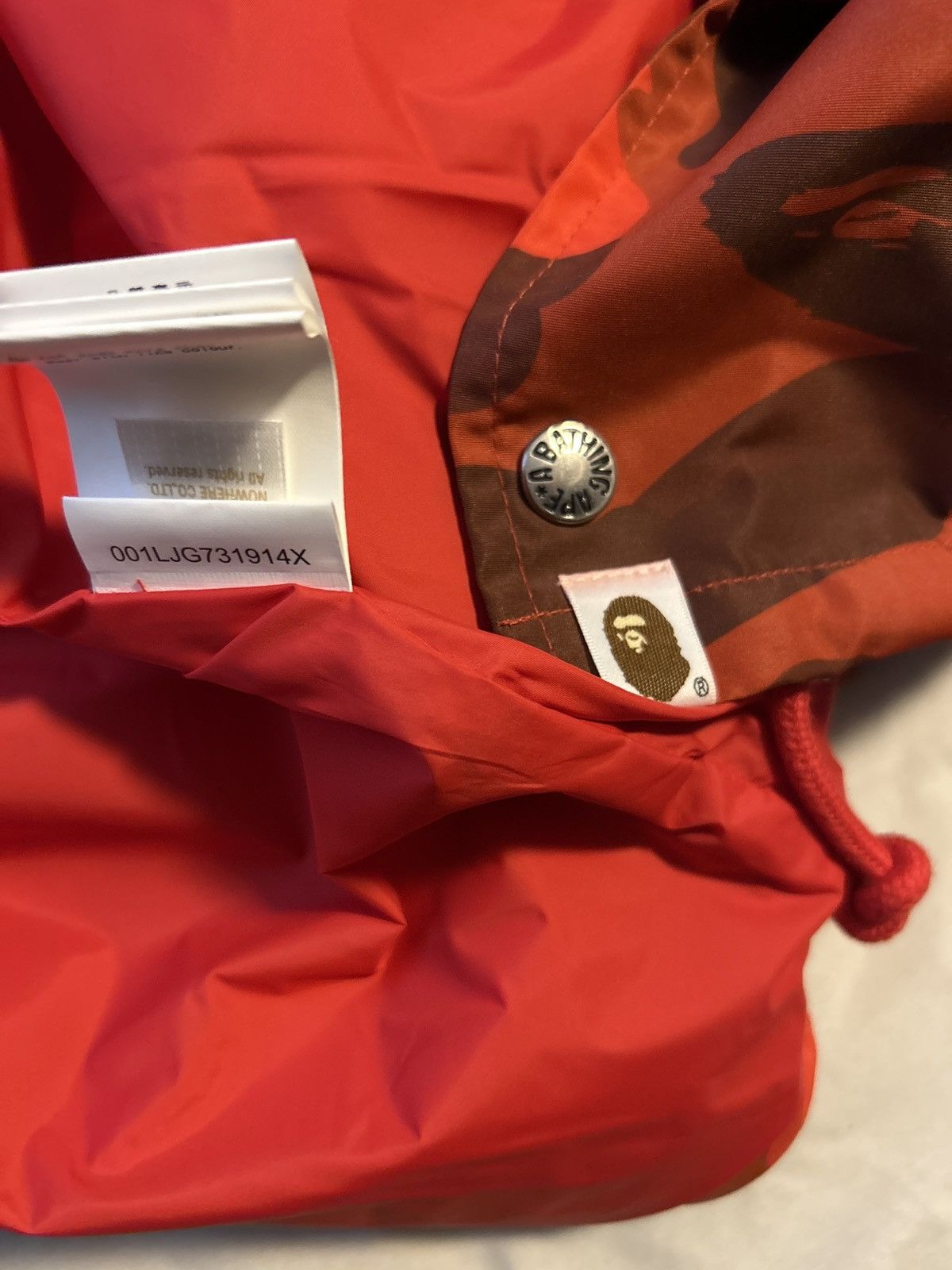 Bape bape russel jacket Size US XL / EU 56 / 4 - 5 Thumbnail