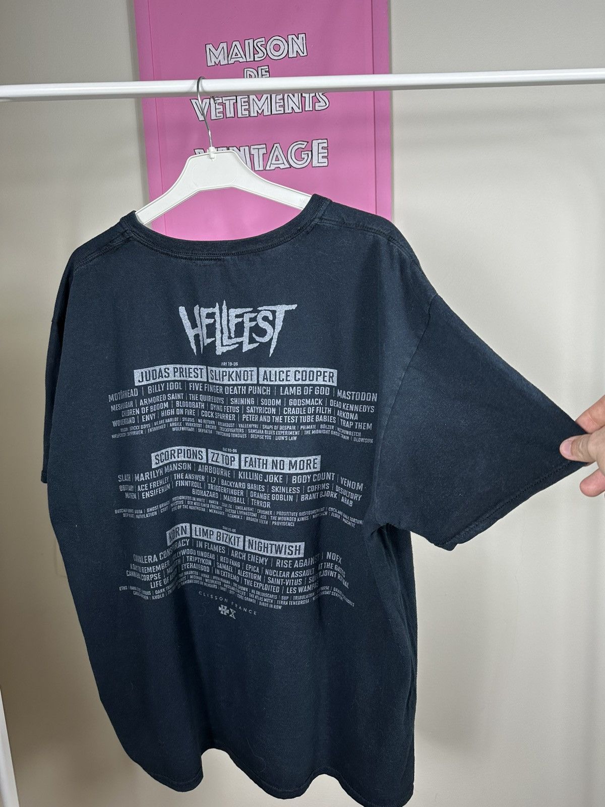 Vintage HellFest 2006 T Shirt Rock Band Tee Skull Size US L / EU 52-54 / 3 - 19 Thumbnail