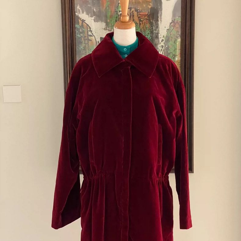 Kenzo KENZO The collection features a vintage burgundy velvet pa Size M / US 6-8 / IT 42-44 - 4 Thumbnail